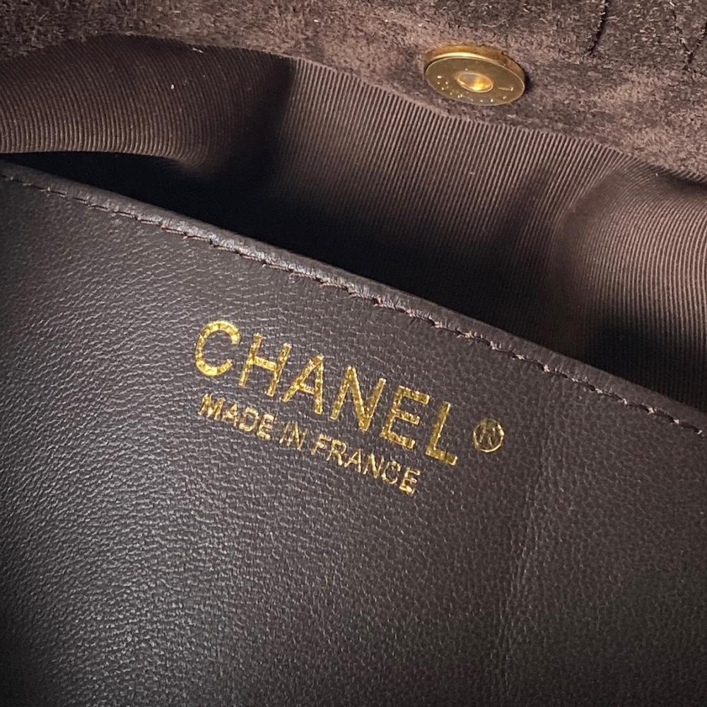 Suede Bucket Bag