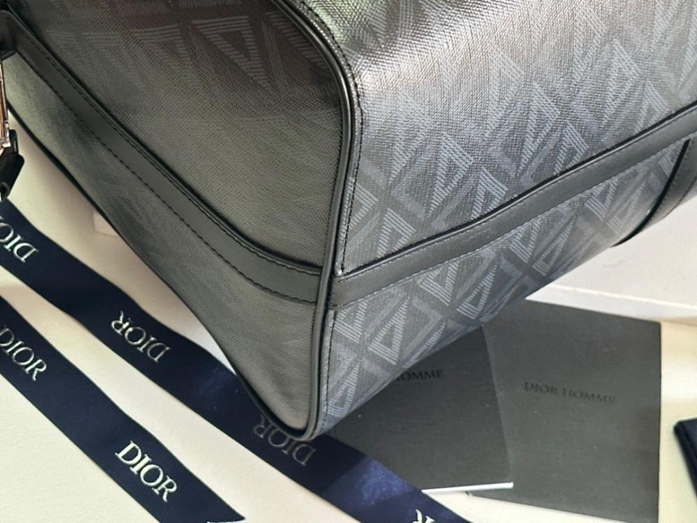 Stylish Premium Grey Leather Shoulder Bag