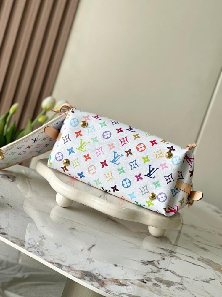 Modern Monogram Leather Top Handle Bag – Limited Edition