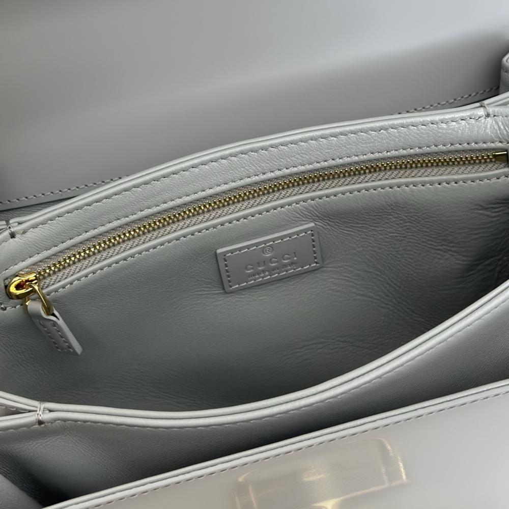 Leather Top Handle Bag