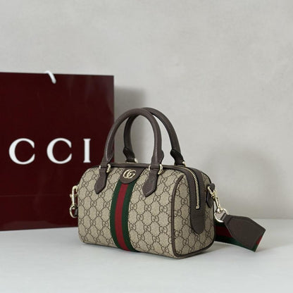 Woven Top Handle Bag