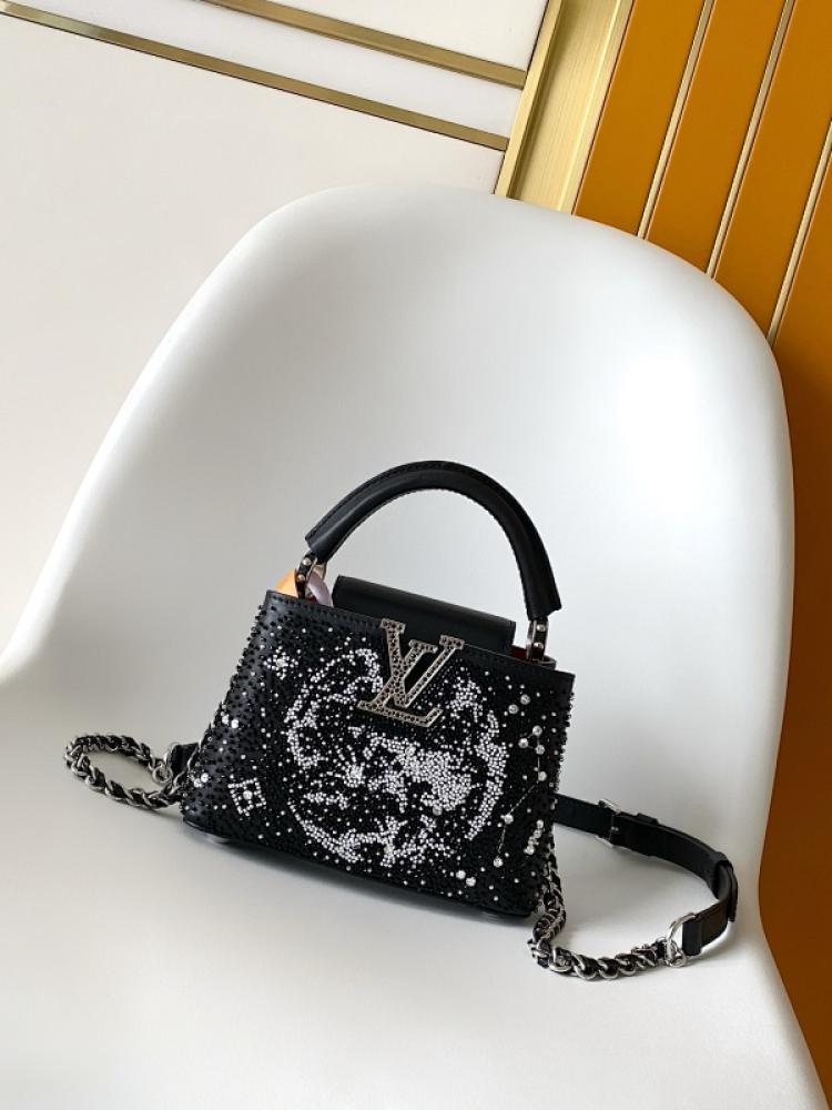 Leather Top Handle Bag