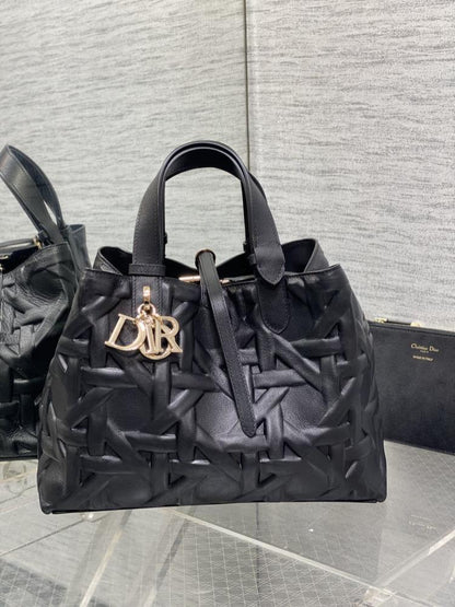 Calfskin Top Handle Bag