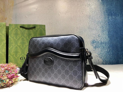 Alma Monogram Leather Bag