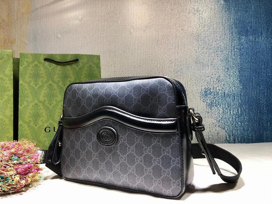Alma Monogram Leather Bag