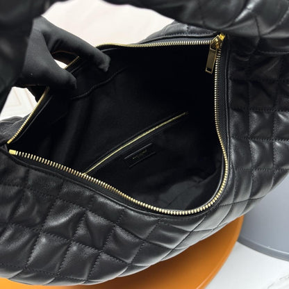 Lambskin Top Handle Bag