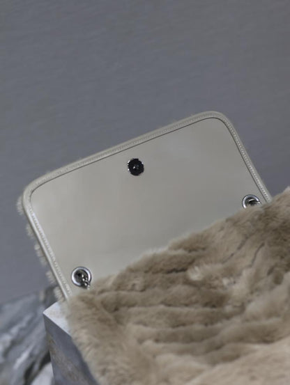 Leather Top Handle Bag