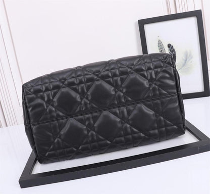 Luxury Stylish Black Calfskin Top Handle Bag – Limited Edition