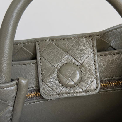 Leather Top Handle Bag