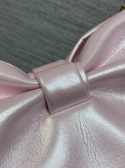Satin Top Handle Bag