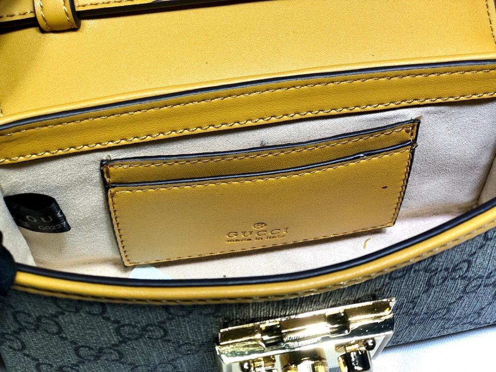 Classic Refined Black Monogram Leather Shoulder Bag