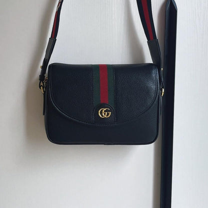 Ophidia Studded Shoulder Bag