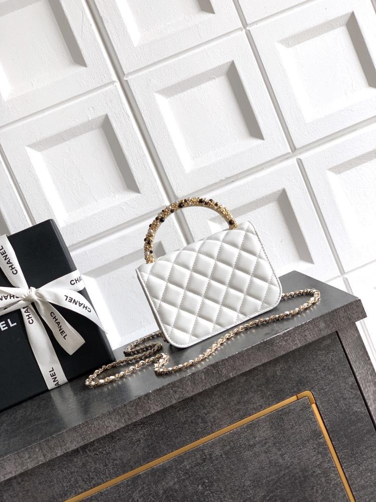 Leather Top Handle Bag