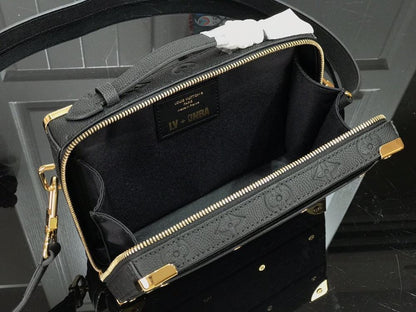 Leather Top Handle Bag