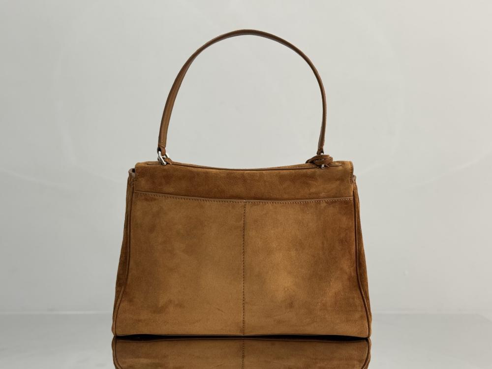Luxury Leather Top Handle Bag