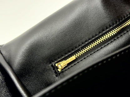 Luxury Leather Top Handle Bag