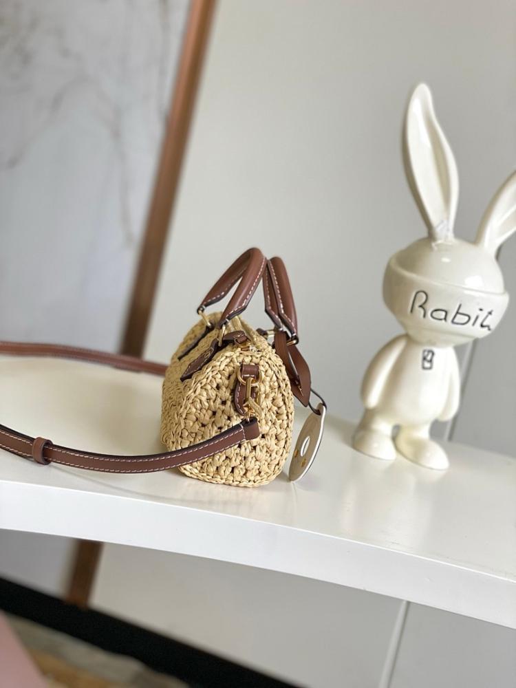 Stylish Premium Woven Raffia Shoulder Bag