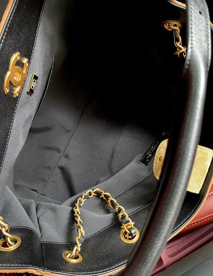 Calfskin Bucket Bag