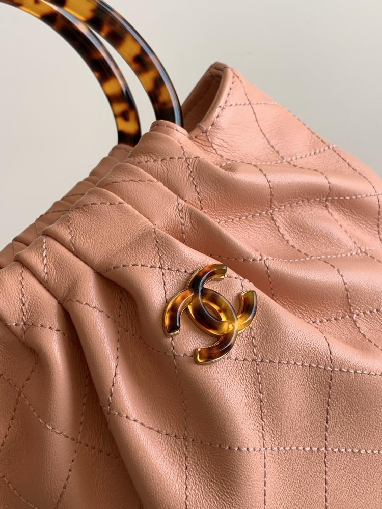 Quilted Lambskin Top Handle Bag