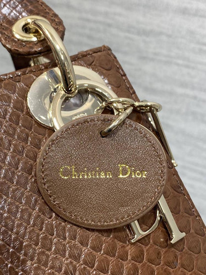 Leather Top Handle Bag