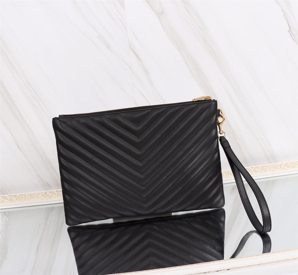 Classic Refined Embroidered Calfskin Top Handle Bag