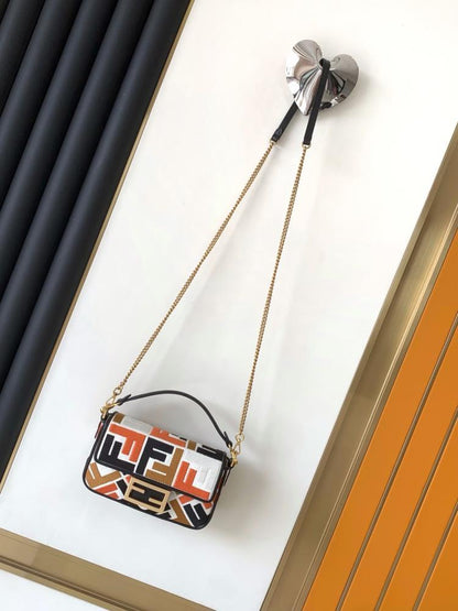 Embroidered Top Handle Bag