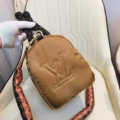 Luxury Elegant Embroidered Nylon Shoulder Bag – Special Edition