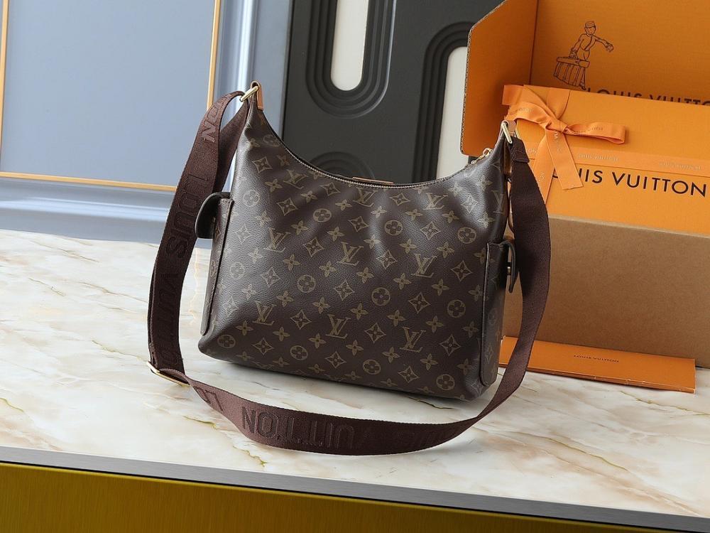 Alma Monogram Canvas Shoulder Bag