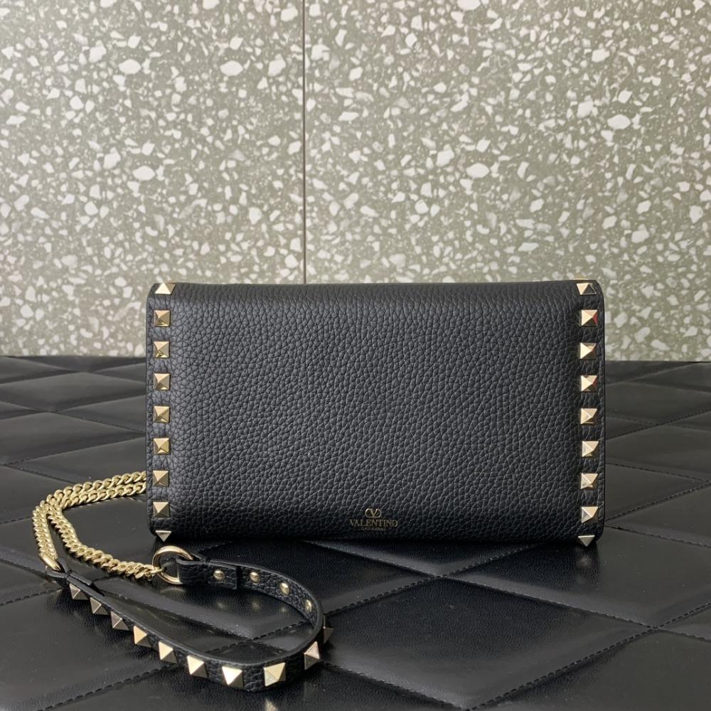 Studded Leather Crossbody Bag