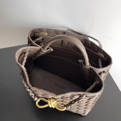 Leather Top Handle Bag