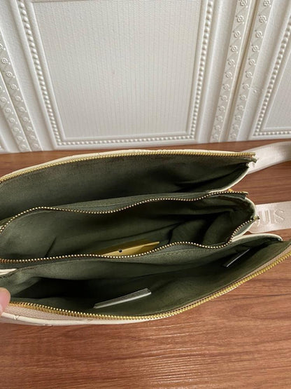 Baguette Leather Crossbody Bag
