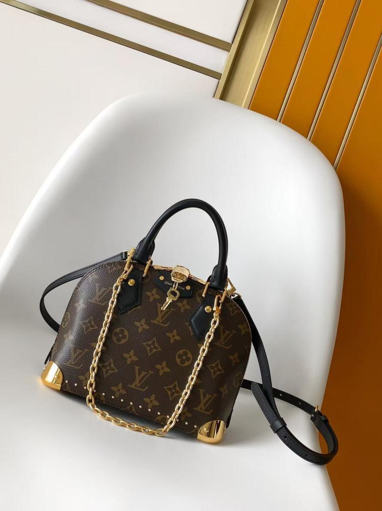 Leather Top Handle Bag