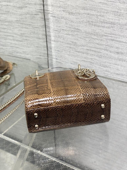 Leather Top Handle Bag
