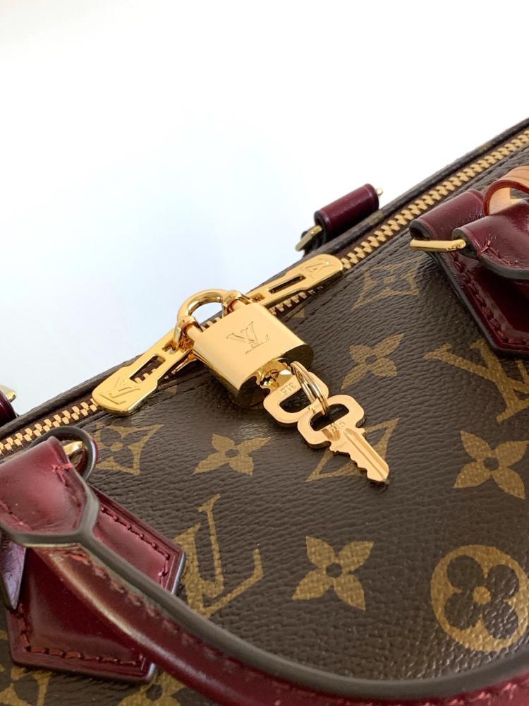 Leather Top Handle Bag