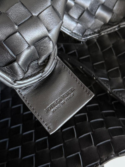 Leather Top Handle Bag