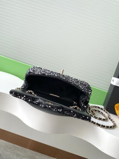 Alma Embroidered Top Handle Bag