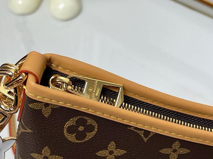 Speedy Bandouliere Monogram Leather Shoulder Bag