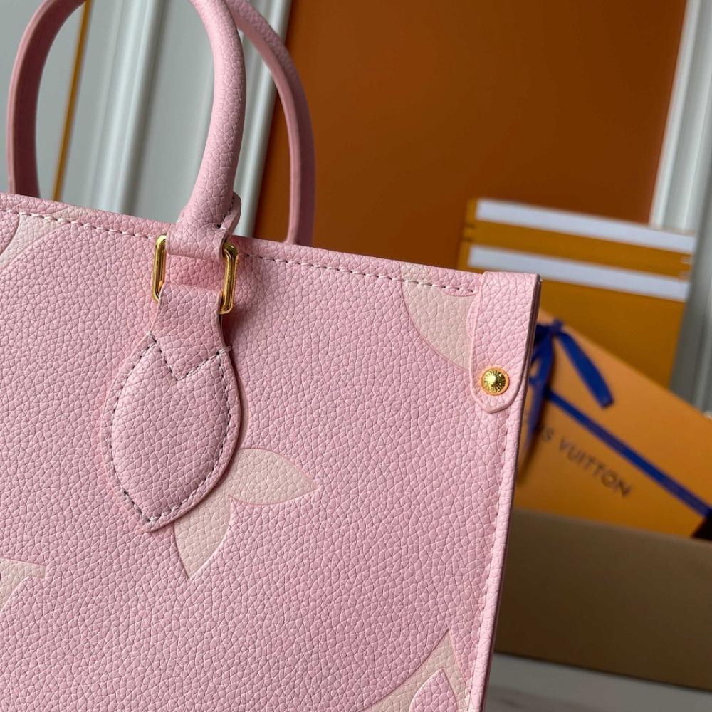 Luxury Elegant Monogram Leather Shoulder Bag