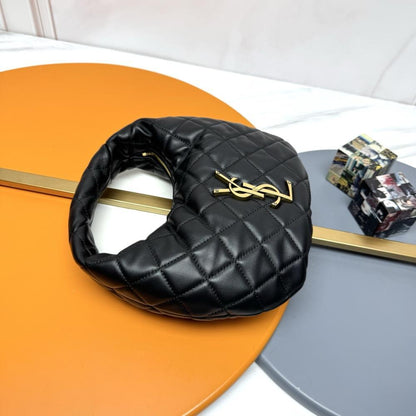 Lambskin Top Handle Bag