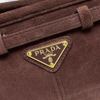 Suede Crossbody Bag