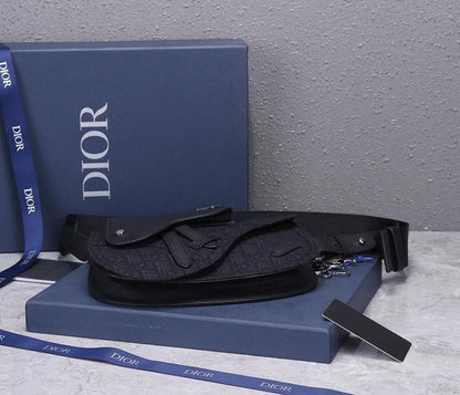 Luxury Refined Leather Crossbody Bag