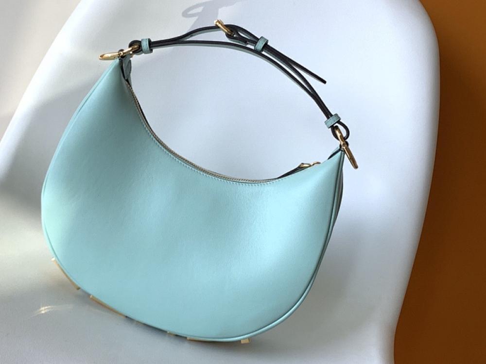 Gold Top Handle Bag