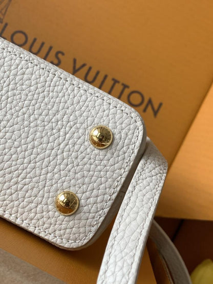Luxury Leather Top Handle Bag