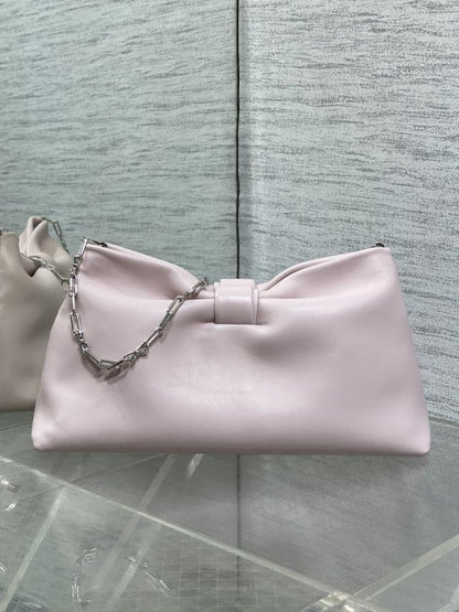 Leather Top Handle Bag
