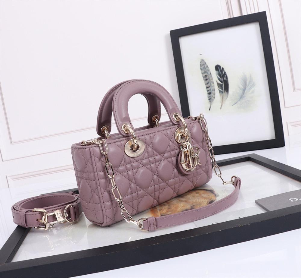 Modern Pink Lambskin Crossbody Bag – Limited Edition