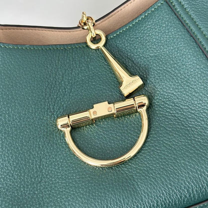Leather Top Handle Bag