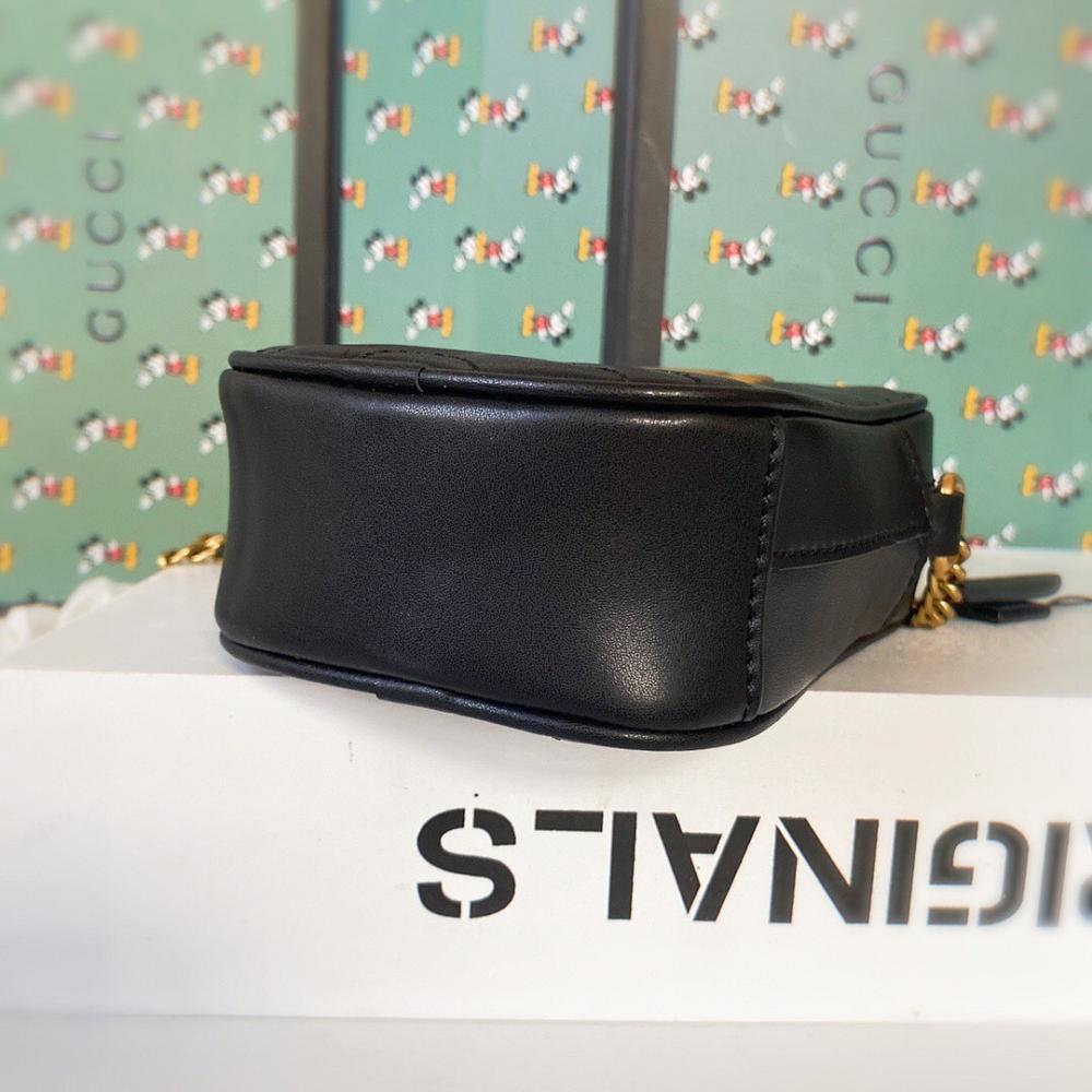 Alma Black Quilted Leather Shoulder Bag