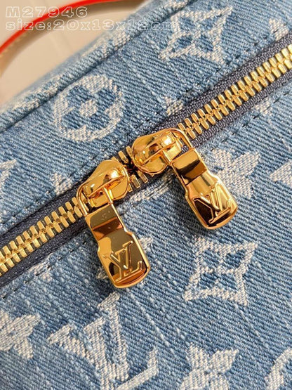 Quilted Leather Top Handle Bag