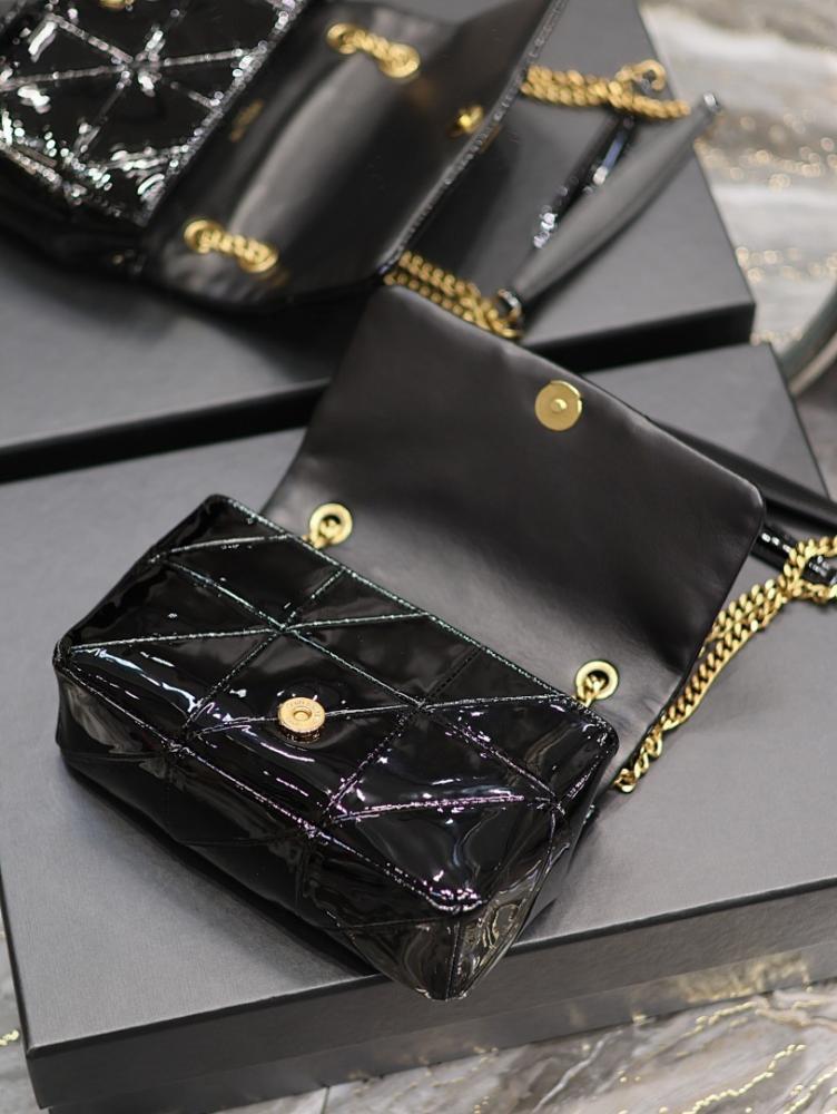 Modern Stylish Patchwork Leather Shoulder Bag