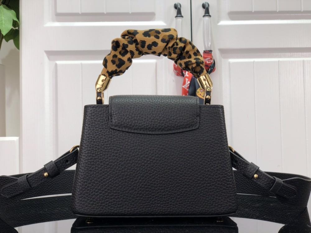 Gold Top Handle Bag